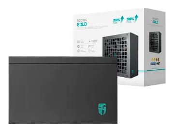 DeepCool 1200W PQ1200G ATX, 80 Plus Gold, Modular, NEGRO-34084