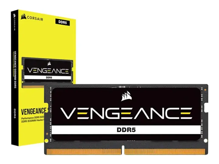 CORSAIR PARA LAPTOP SODIMM CORSAIR DDR5 24GB 5600MHZ (CMSX24GX5M1A5600C48) 5600 MHZ