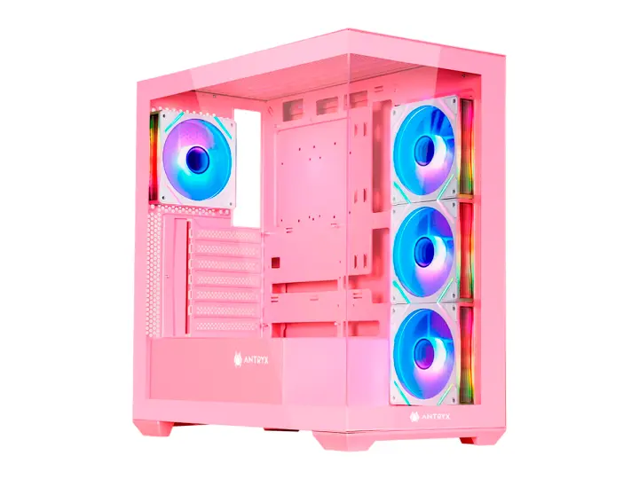 ANTRYX FX 750 PINK, ARGB FAN X4, USB TIPO-C (AC-FX750PK)