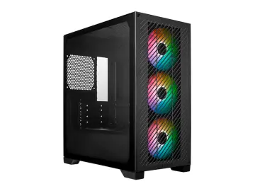 COOLER MASTER ELITE 301 (E301-KGNN-S00) 3 VENTILADORES ARGB M-ATX