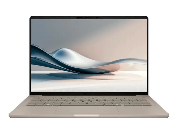 ASUS LAPTOP ASUS SNAPDRAGON X PLUS X1P ZENBOOK 14 UX3407QA (UX3407QA-X1P512) RAM 16GB, SSD 512GB, PANTALLA 14 WUXGA OLED TACTIL, WIN11, ZABRISKIE BEIGE