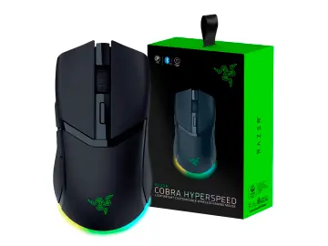 RAZER INALAMBRICO RAZER COBRA HYPERSPEED SENSOR ÓPTICO FOCUS X 26K WIRELESS CHROMA BLACK (RZ01-05570100-R3U1)