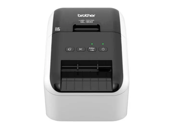ETIQUETADORA BROTHER QL800 (QL800) IMPRIME EN NEGRO Y ROJO