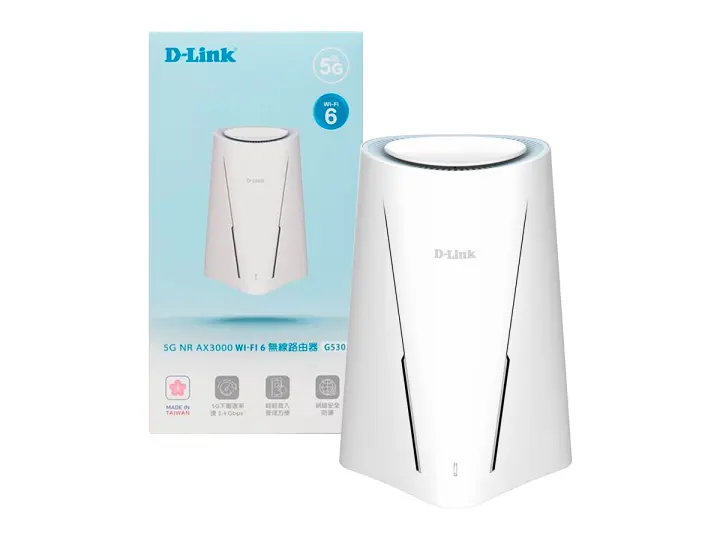 ROUTER INALAMBRICO D-LINK AX3000 5G NR (G530) WI-FI 6, DUAL BAND, SIM
