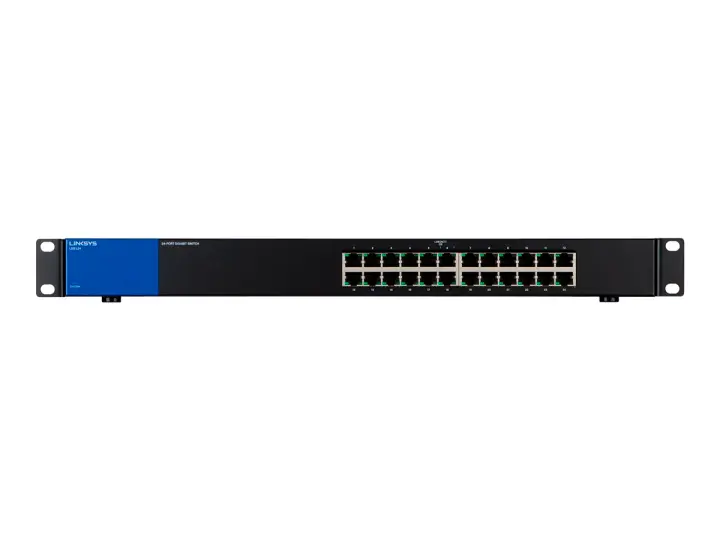 SWITCH LINKSYS 24 PUERTOS (LGS124) 10/100/1000 MBPS, NO ADMINISTRABLE