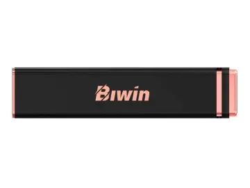 BIWIN EXTERNO BIWIN 1TB PD2000 (BPD200001TB-RGH) CONEXION USB C, LECTURA 2050MB/S, NEGRO