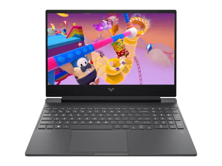 LAPTOP HP RYZEN 7 7445HS VICTUS 15-FB3049LA GAMING (D53P1LA#ABM) 15.6 FHD 144HZ, RAM 8GB, SSD 512GB, RTX 4050 6GB, WIN11, MICA SILVER, ESP