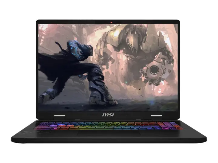 MSI LAPTOP MSI AMD RYZEN 9 8940HX CROSSHAIR A16 HX D8WFKG (D8WFKG-090US) RAM 16GB, SSD 1TB, RTX 5060 8GB, PANTALLA 16 QHD+ 240HZ, WIN11, COSMO GREY