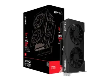 XFX RX 9050 GAMING EDITION 8GB 128 BIT PCI 5.0 GDDR6, (RX-95SWFT8BE) NEGRO, 2 VENTILADORES