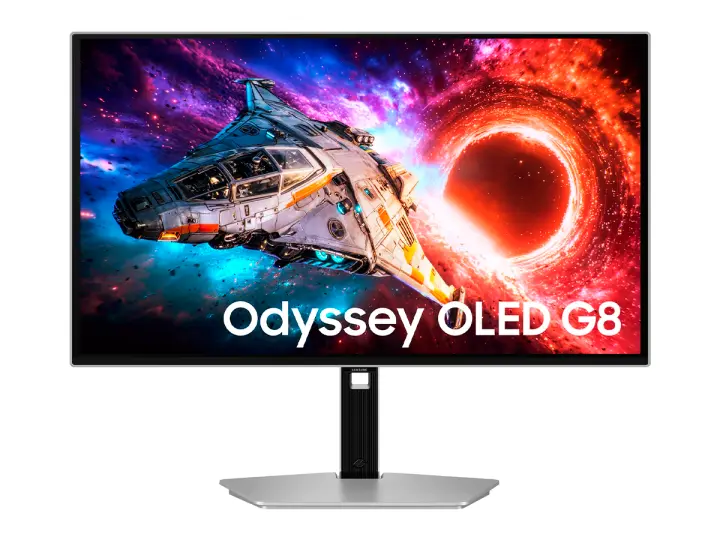 SAMSUNG 27 PULGADAS ODYSSEY OLED G8 (LS27HG800SNXZA) GAMING 240HZ, OLED, 4K, 0.03MS, 2 HDMI, 1 DISPLAYPORT
