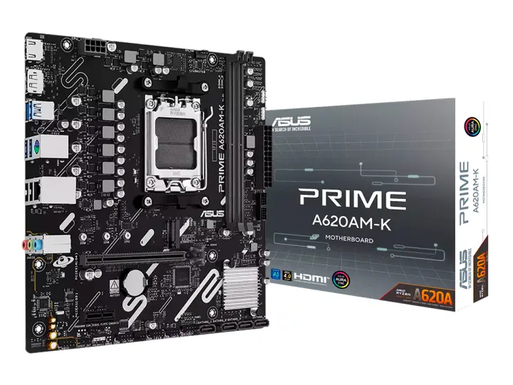 ASUS A620AM-K PRIME (90MB1GX0-M0EAY0) SOCKET AM5, RAM DDR5