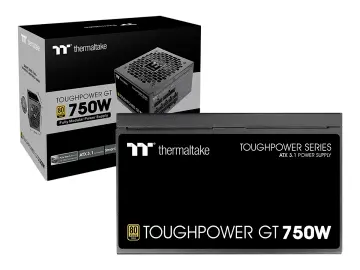 Thermaltake 750W Toughpower ATX, 80 Plus Gold, Negro