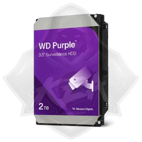 WD HDD WESTERN DIGITAL PURPLE 2TB / 5400 RPM – 175MBS
