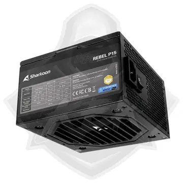 850W SHARKOON REBEL P15 80+ GOLD – ATX 3.1 – CYBERNETICS GOLD