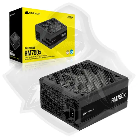 CORSAIR MODULAR 750W CORSAIR RM750X 80+ GOLD – ATX 3.1 – CYBERNETICS GOLD / A+