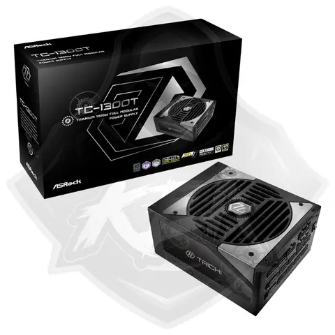 ASROCK MODULAR ASROCK TC-1300T 1300W 80+ TITANIUM ATX 3.1 PCIE 5.1 – CYBERNETICS TITANIUM/A++