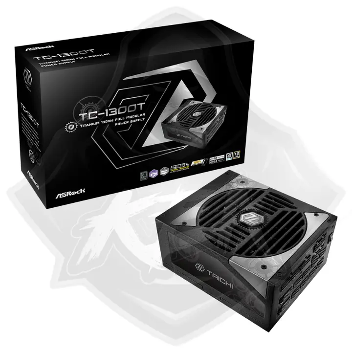 ASROCK MODULAR ASROCK TC-1300T 1300W 80+ TITANIUM ATX 3.1 PCIE 5.1 – CYBERNETICS TITANIUM/A++