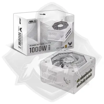 ASUS MODULAR ASUS TUF 1000G WHITE 1000W 80+ GOLD – ATX 3.1 PCIE 5.1