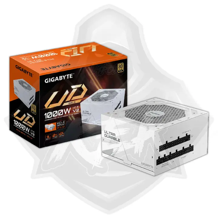 MODULAR GIGABYTE UD1000GM PG5 V2 ICE 1000W 80+ GOLD – ATX 3.1 PCIE 5.1