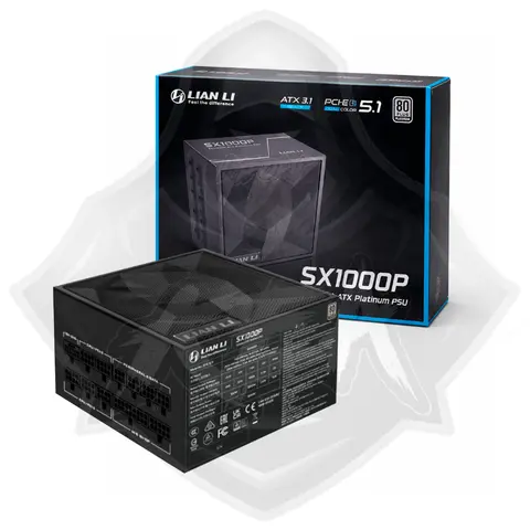 MODULAR LIAN LI SX1000P BLACK 1000W 80+ PLATINUM – ATX 3.1 PCIE 5.1
