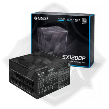 MODULAR LIAN LI SX1200P BLACK 1200W 80+ PLATINUM – ATX 3.1 PCIE 5.1