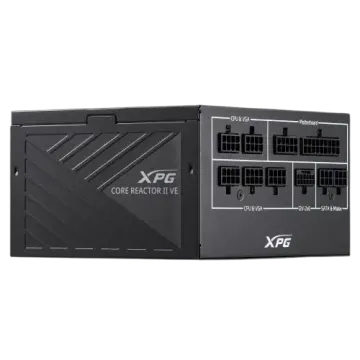 XPG MODULAR XPG CORE REACTOR II VE 850W 80+ GOLD – CYBERNETICS GOLD – ATX 3.1 PCIE 5