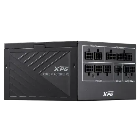 XPG MODULAR XPG CORE REACTOR II VE 850W 80+ GOLD – CYBERNETICS GOLD – ATX 3.1 PCIE 5