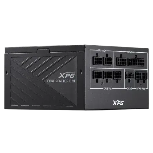 XPG MODULAR XPG CORE REACTOR II VE 850W 80+ GOLD – CYBERNETICS GOLD – ATX 3.1 PCIE 5