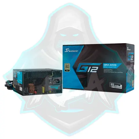 SEASONIC SEMI-MODULAR 850W SEASONIC G12-850GM 80+ GOLD