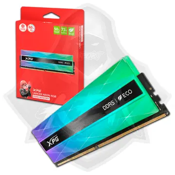 XPG 16GB XPG LANCER NEON RGB DDR5 6000MHZ CL30