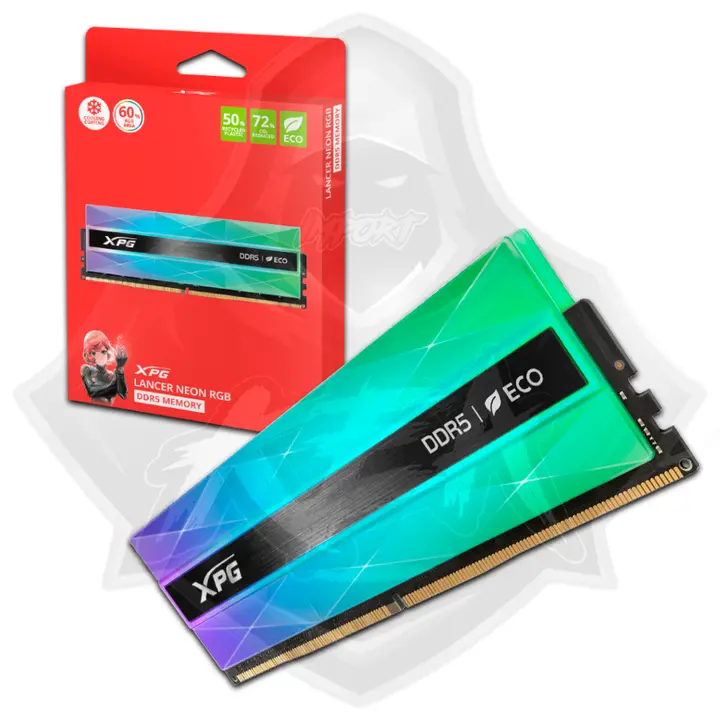 XPG 16GB XPG LANCER NEON RGB DDR5 6000MHZ CL30