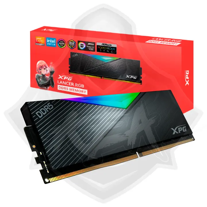 XPG 16GB LANCER RGB DDR5 6800MHZ CL34 BLACK