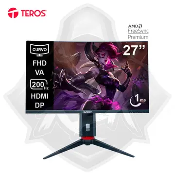 TEROS CURVO TEROS TE-2788G 27″ FHD HDR 200HZ 1MS VA PIVOT