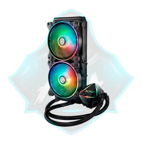 XPG SISTEMA DE REFRIGERACION LÍQUIDA 240MM BLACK ARGB – XPG LEVANTE 240