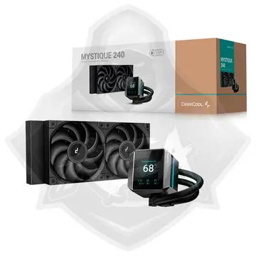 DEEPCOOL SISTEMA DE REFRIGERACION LÍQUIDA 240MM LCD – DEEPCOOL MYSTIQUE 240