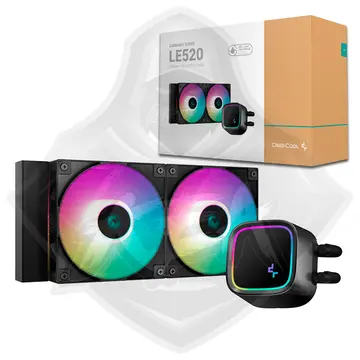 SISTEMA DE REFRIGERACIÓN LIQUIDA 240MM LE520 BLACK ARGB – DEEPCOOL