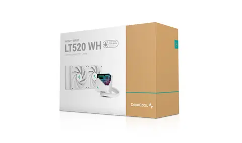 SISTEMA DE REFRIGERACION LIQUIDA 240MM LT520 ARGB WHITE – DEEPCOOL