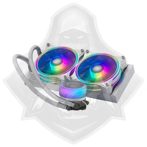 COOLER MASTER SISTEMA DE REFRIGERACION LÍQUIDA 240MM WHITE ARGB – COOLER MASTER MASTERLIQUID ML240 ILLUSION