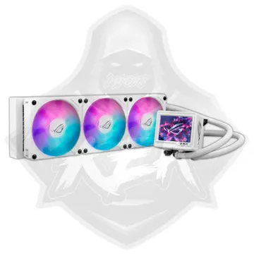 ASUS SISTEMA DE REFRIGERACION LÍQUIDA 360MM ARGB – ASUS ROG RYUJIN III 360 EXTREME ARGB WHITE LCD