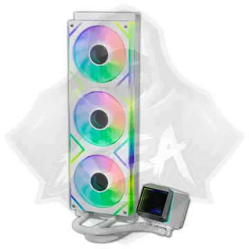 XPG SISTEMA DE REFRIGERACION LÍQUIDA 360MM WHITE ARGB – XPG LEVANTE II
