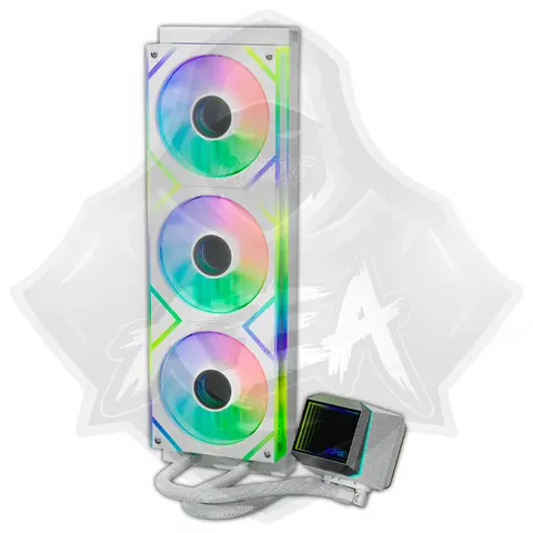 XPG SISTEMA DE REFRIGERACION LÍQUIDA 360MM WHITE ARGB – XPG LEVANTE II