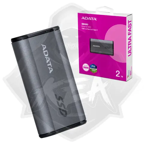 ADATA EXTERNO ADATA ELITE SE880 2TB / USB 3.2 TIPO C – 2000MBS