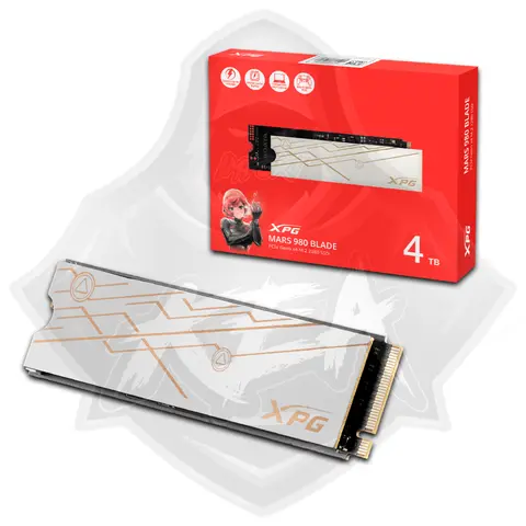 XPG M.2 NVME PCIE GEN5 XPG MARS 980 BLADE 4TB / 14 000MBS – 13 000MBS