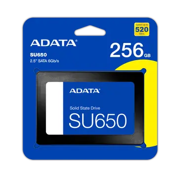 ADATA SATA ADATA SU650 256GB / 520MBS – 450MBS
