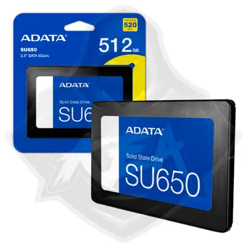 ADATA SATA ADATA SU650 512GB / 520MBS – 450MBS