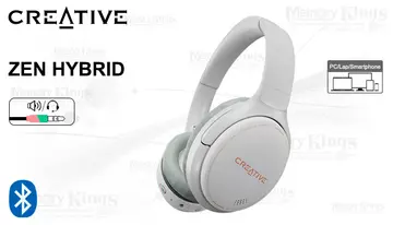 Creative Zen Hybrid White Bluetooth