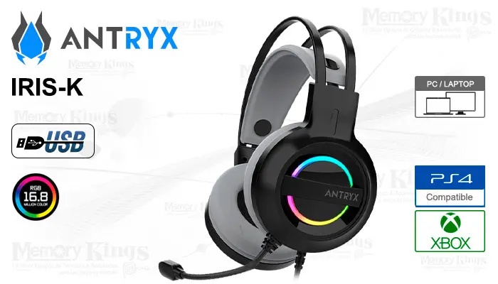 Antryx Gaming IRIS-K 7.1 Gray
