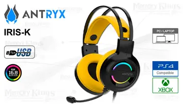 Antryx Gaming IRIS-K 7.1 Yellow