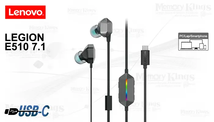 Lenovo Gaming Legion H510 7.1 RGB USB-C