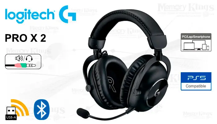 Logitech Gaming G Pro X 2 Lightspeed Black